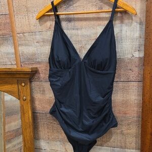 Cupshe Black One Piece Swimsuit